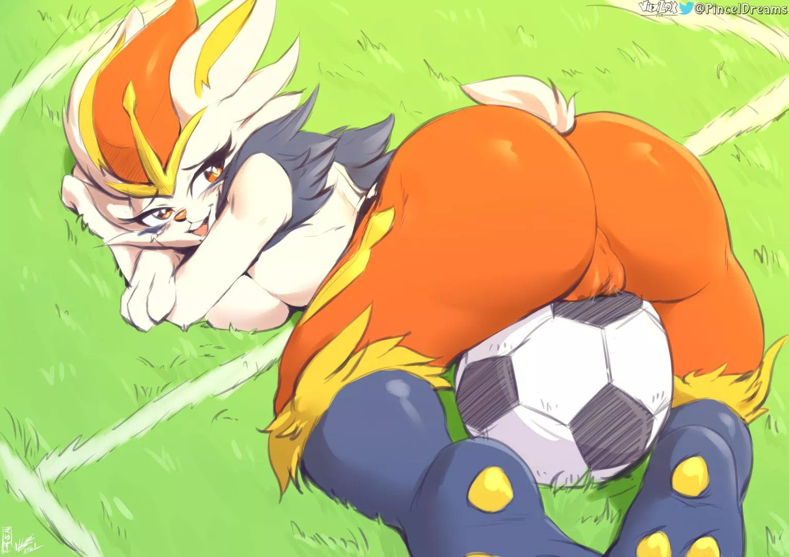 She’s so clumsy…