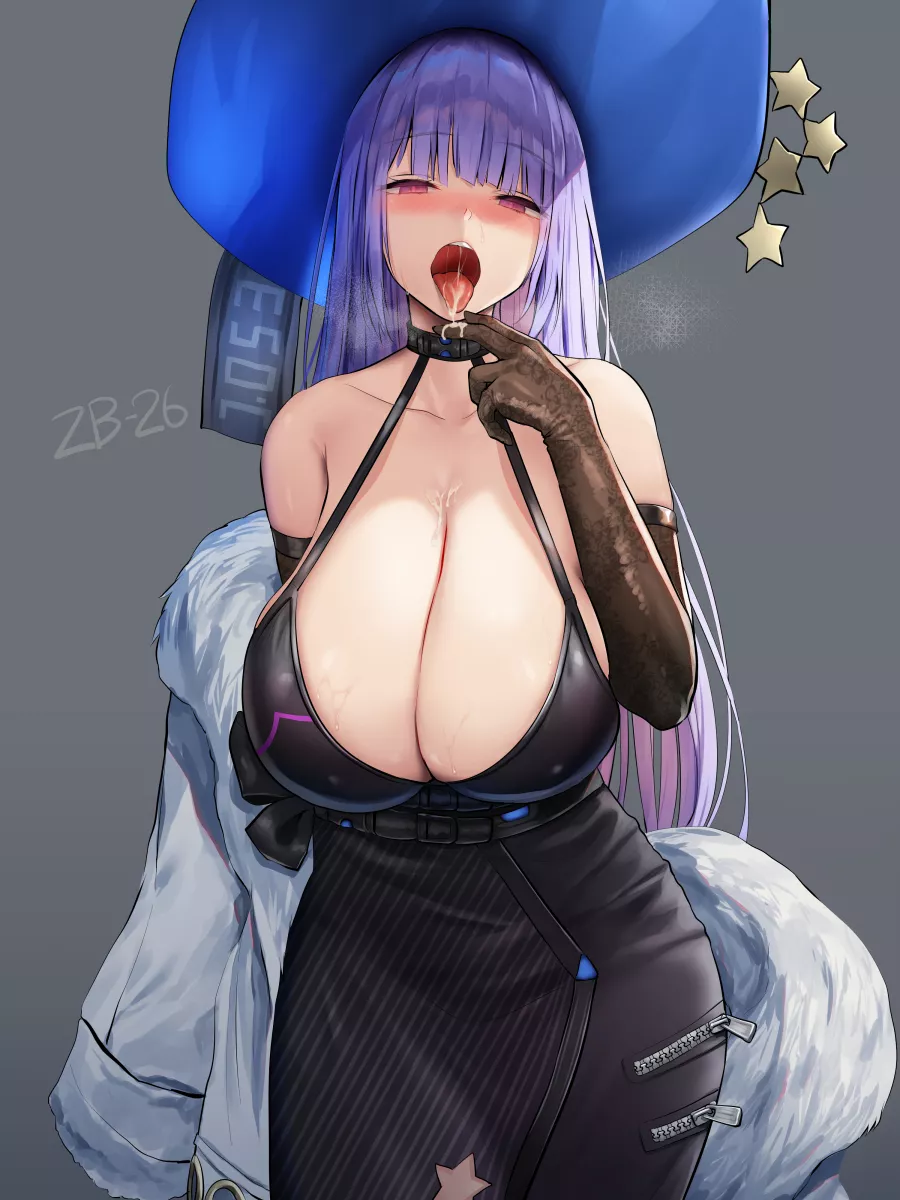 She's thirsty