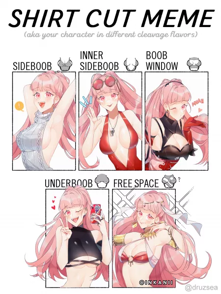 SHIRT CUT MEME: HILDA FE3H