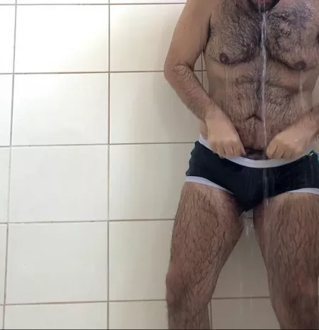 Showering