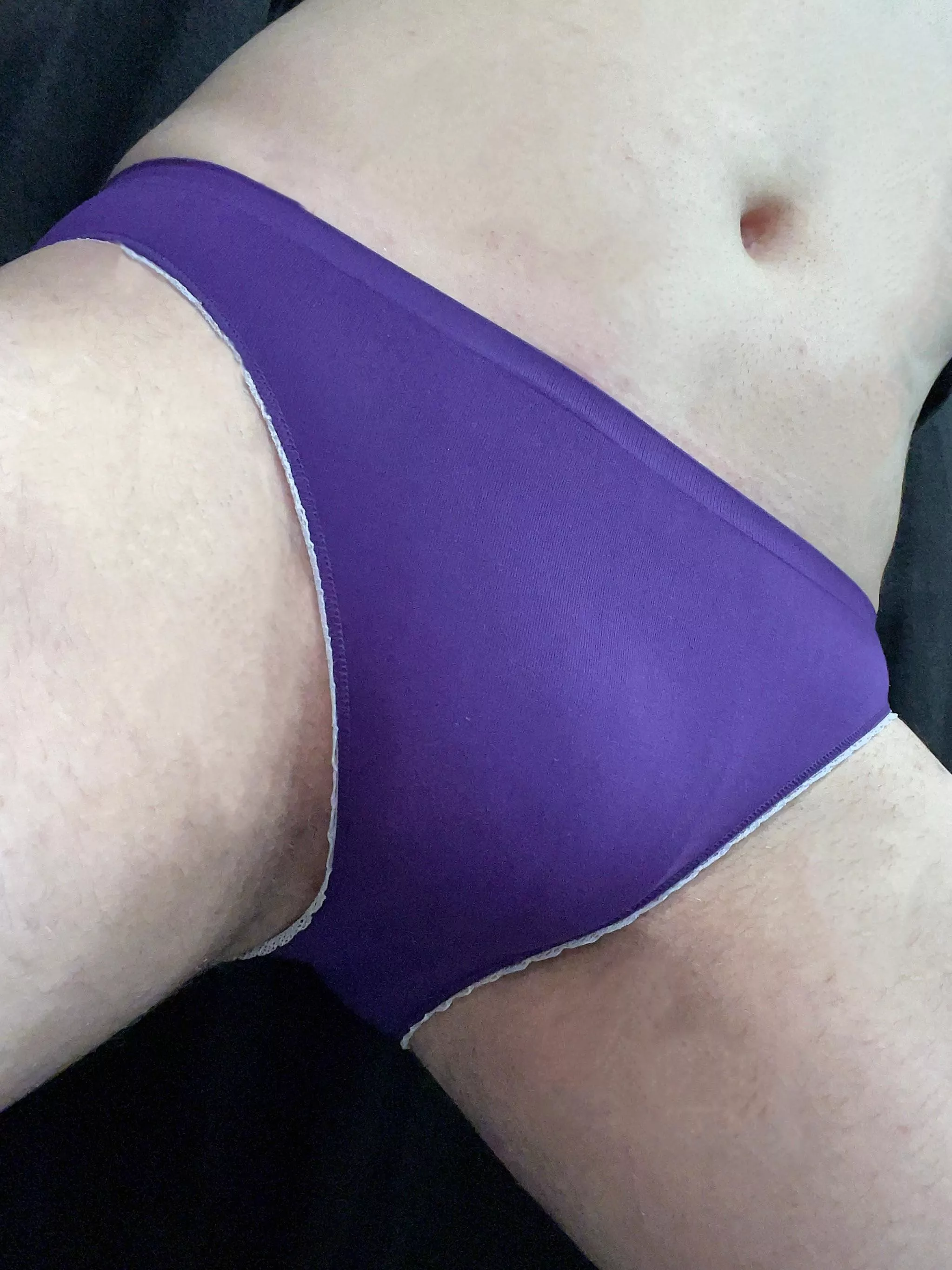 Showing off these sexy panties while I’m at work! Who likes them?