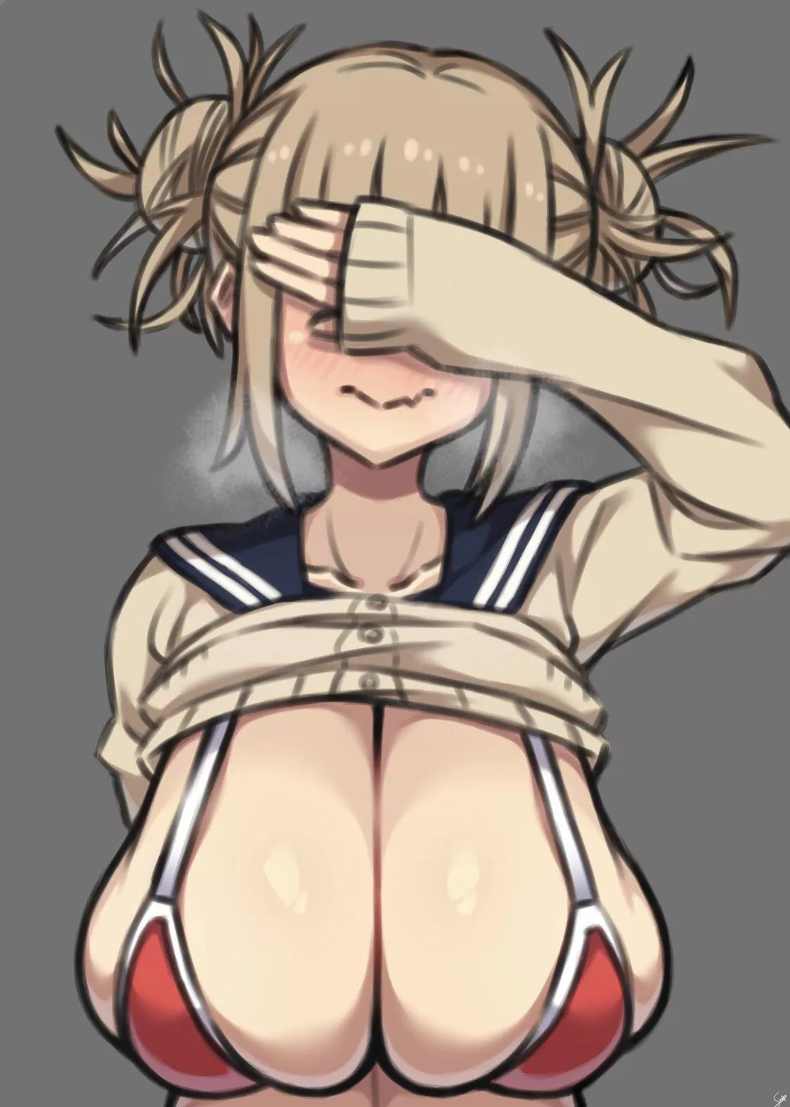 Shy toga flashing (CoffeeSinbo68)