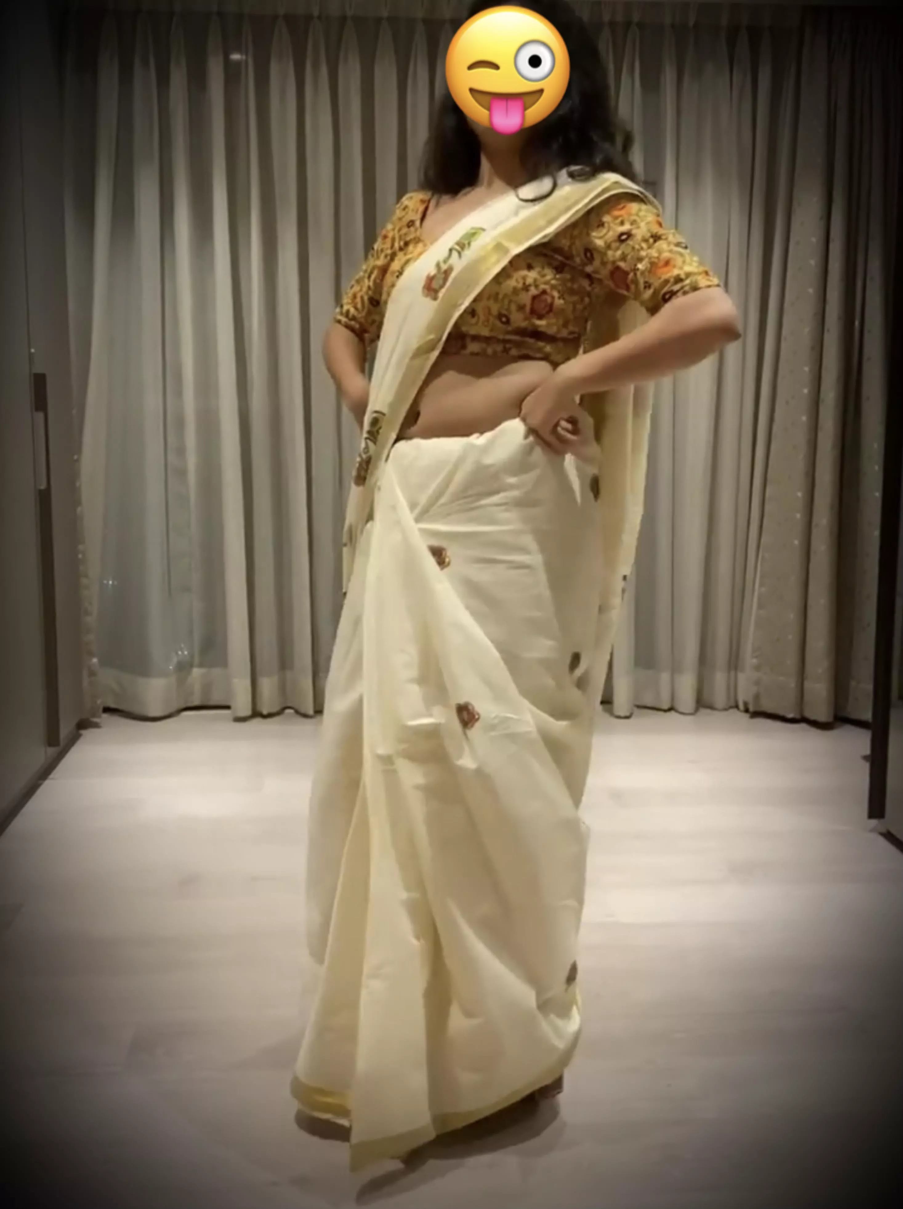 Since it’s festive season and I have got a lot of request to sow myself in traditional wear. What do you guys think ?