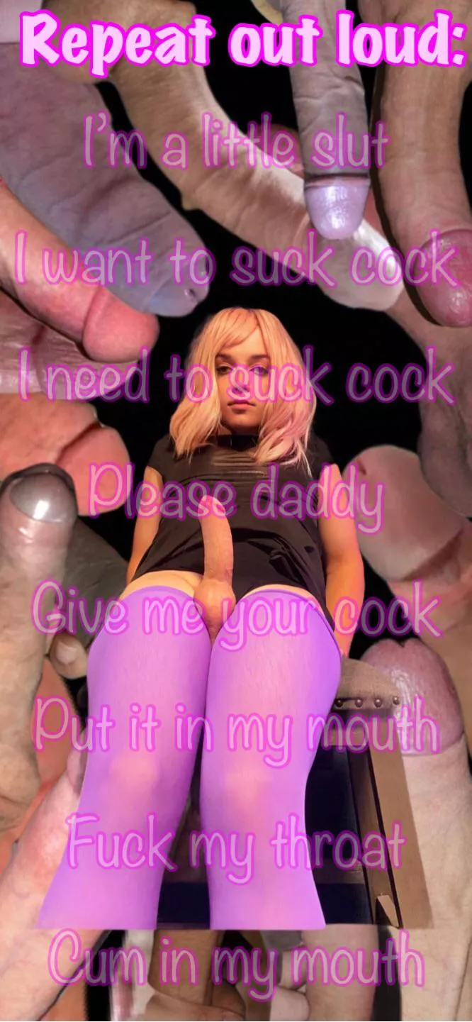 Sissy slut mantra