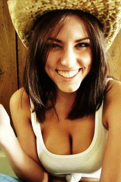 Smile and tits