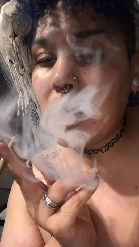 Smoke in my eyes but more in my lungs