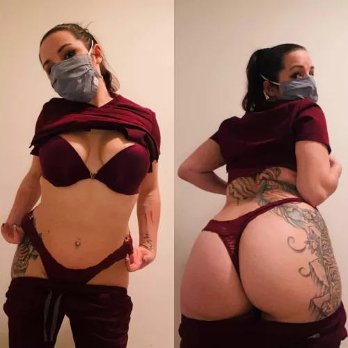 So do you prefer my front or my backside?!?