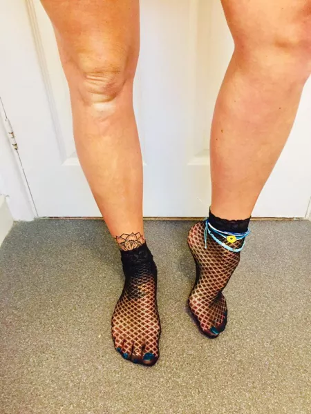 Sock choice today, is it a good choice ??😇❤️❤️