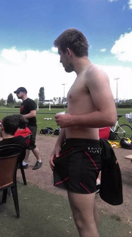 Something Got His and His Crotch's Attention