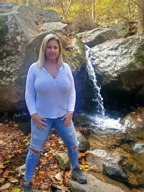 Sorry I’m clothed but it’s a beautiful day for a hike