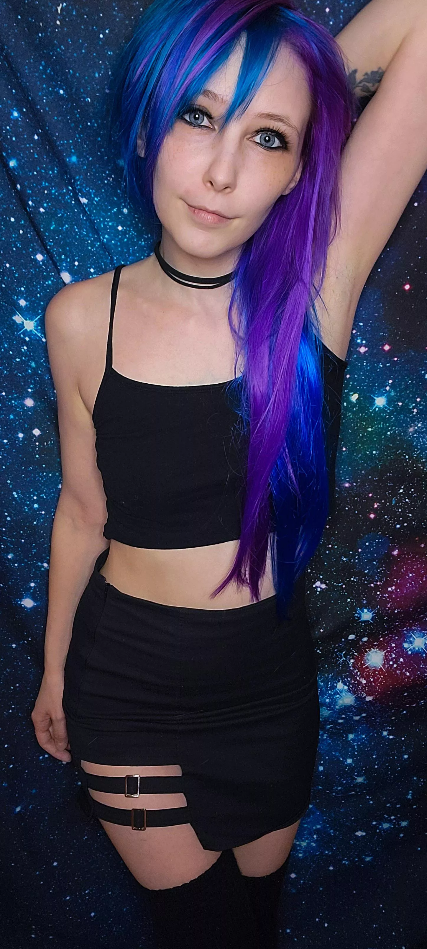 Space hair 🚀🌙👽