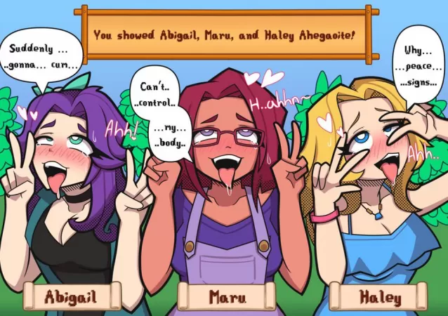 Stardew Valley: Ahegaoite (Originally posted by u/OneTrueLover) Stardew Valley: Ahegaoite (Originally posted by u/OneTrueLover)