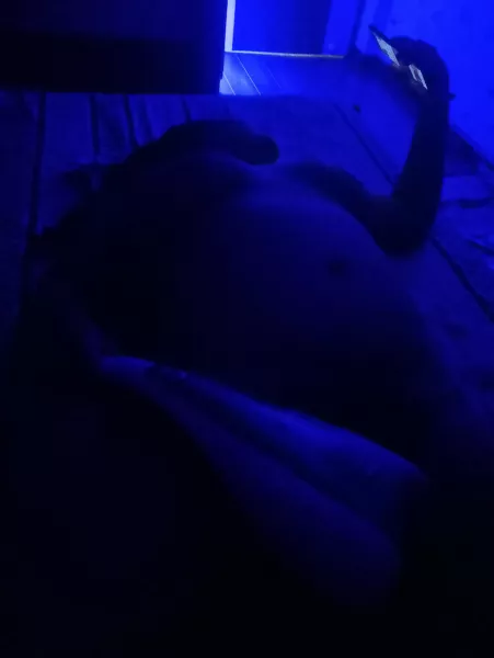 Stroked while she masturbated