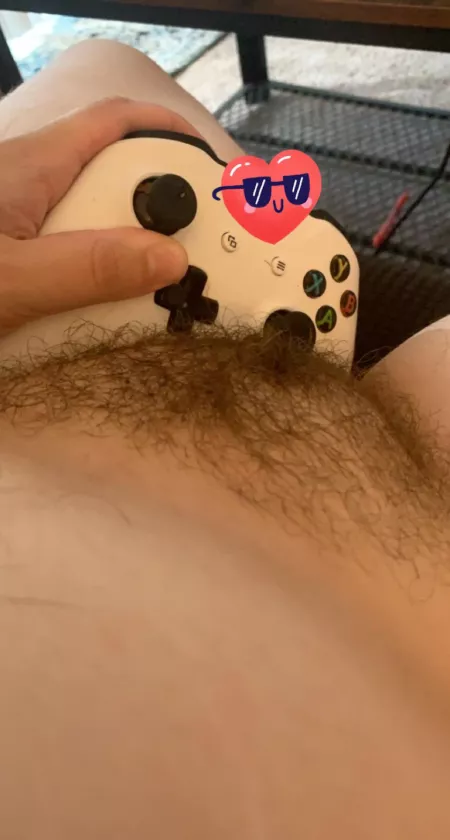 stupid slut doesn’t even know how to play video games, i just like when the controller vibrates every time something happens