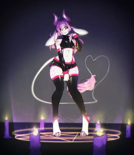 Summon succubus (art by suelix)