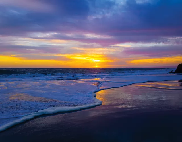 Sunset at Leo Carillo, CA