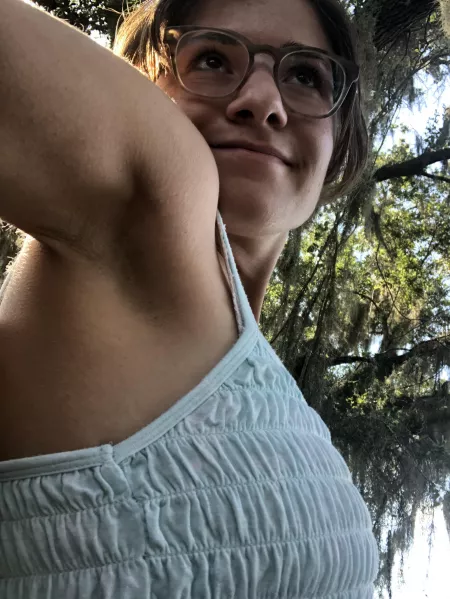 Sweaty on a walk🥵