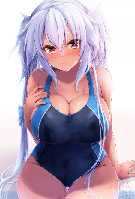 Swimsuit Musashi (Mashiro Yukiya) [Kantai Collection]