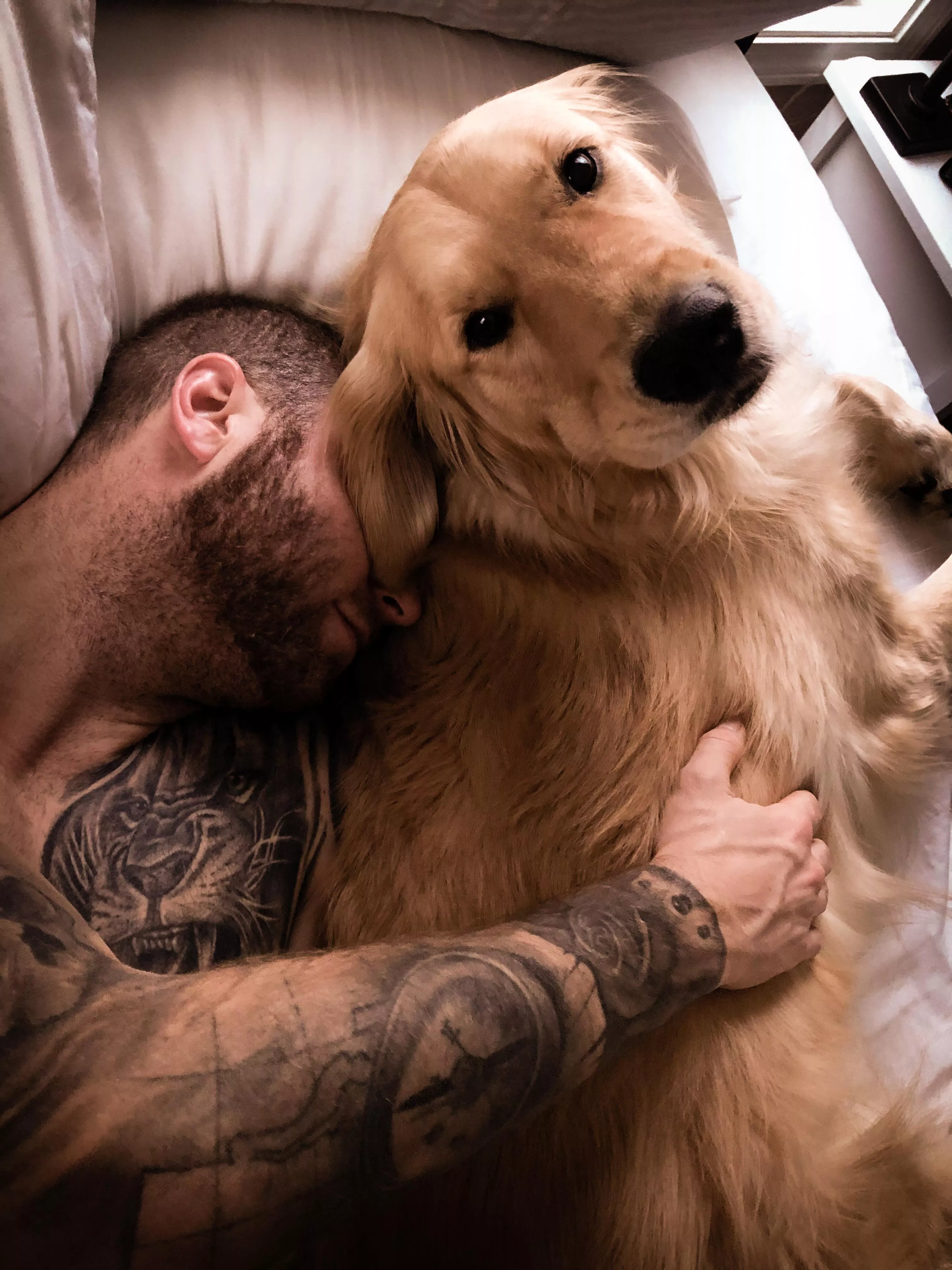 Tattoos and pups…lethal combination