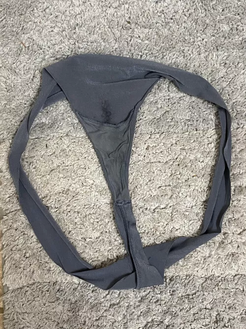 Teacher/Wife Thursday Thong. Something is on her mind…. I can smell it.