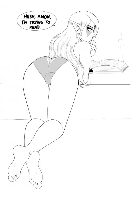 Templar is trying to read (Redboard)