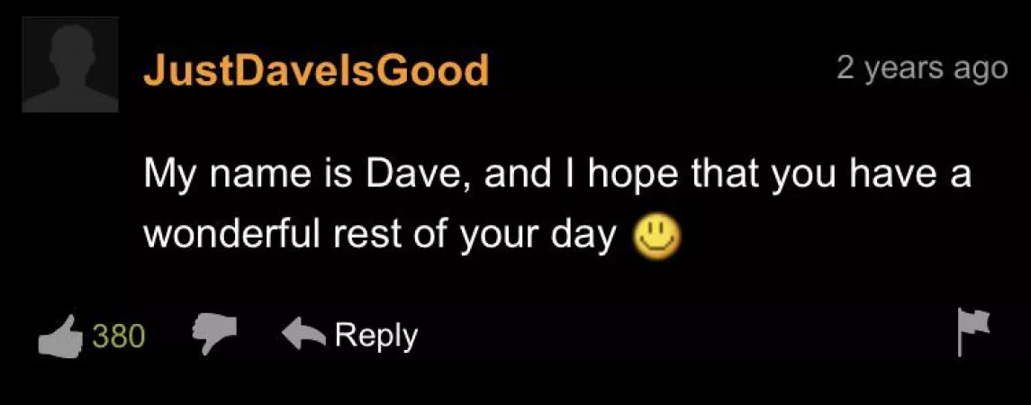 Thanks dave
