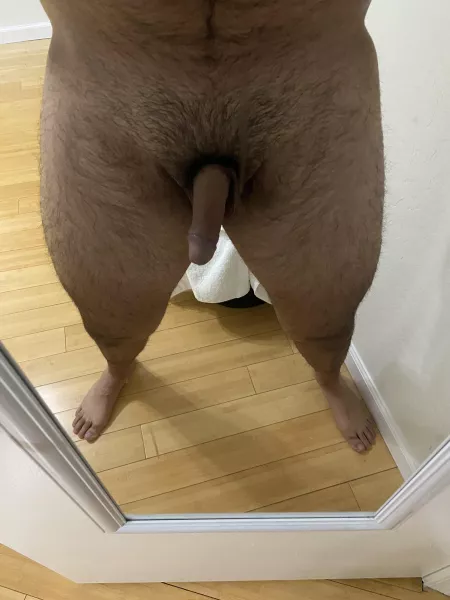 That moment when you finally strip down