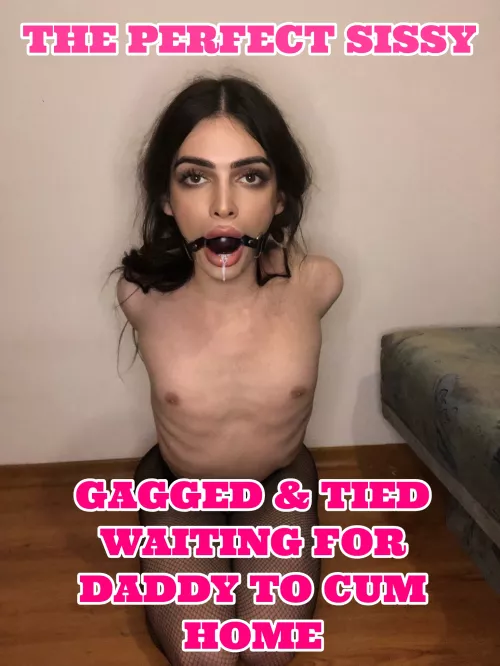 THE PERFECT SISSY POSITION. XX