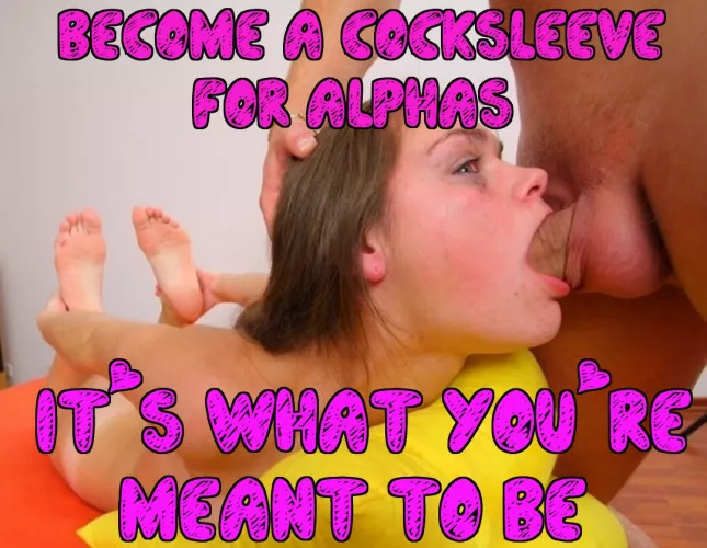 The purpose of every sissy slut 😁
