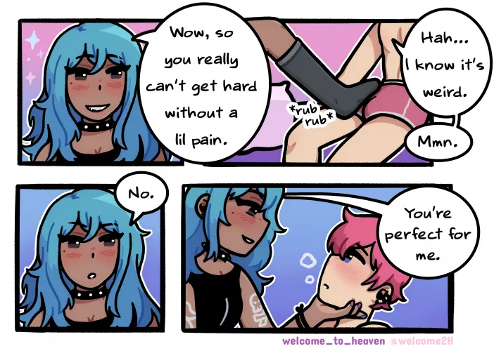 The sadist & the masochist 💙[OC]