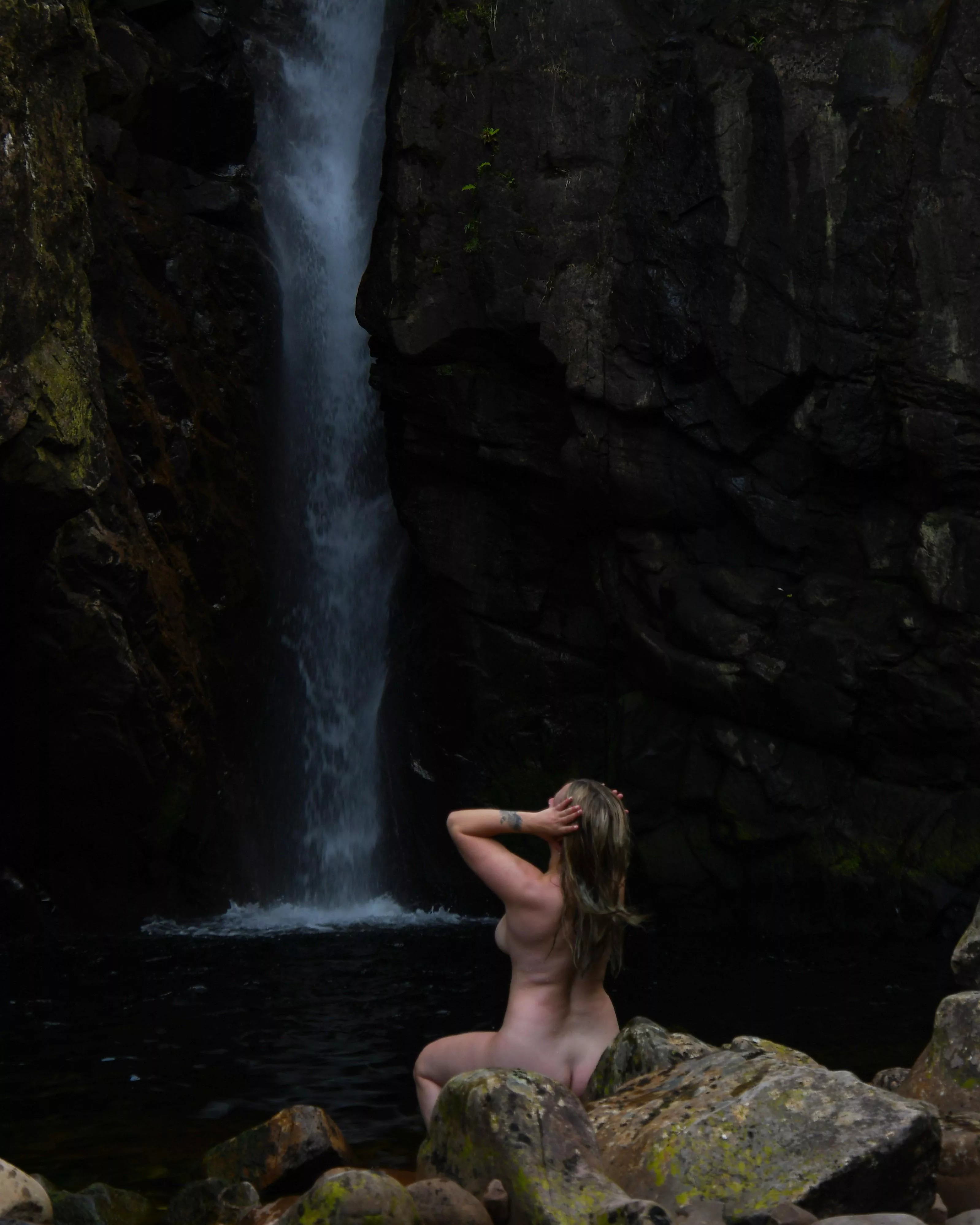 The water was so cool and fresh on my skin, the sound was otherworldly and swimming under the waterfall itself was, well, I can’t really describe that in words, but there was a connection. The water was so cool and fresh on my skin, the sound was otherworldly and swimming under the waterfall itself was, well, I can’t really describe that in words, but there was a connection. 