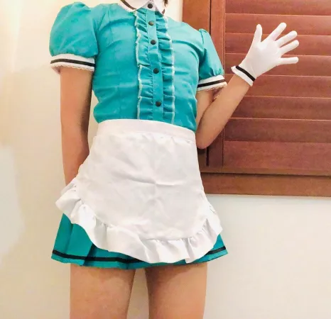 They told me to put on the maid outfit as a joke so I one upped them and did it for real