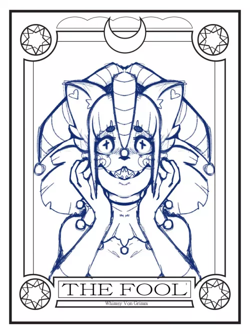 Thinking of making a furry themed tarot deck, what do y’all think? (Twitter: @VonWhimsy)