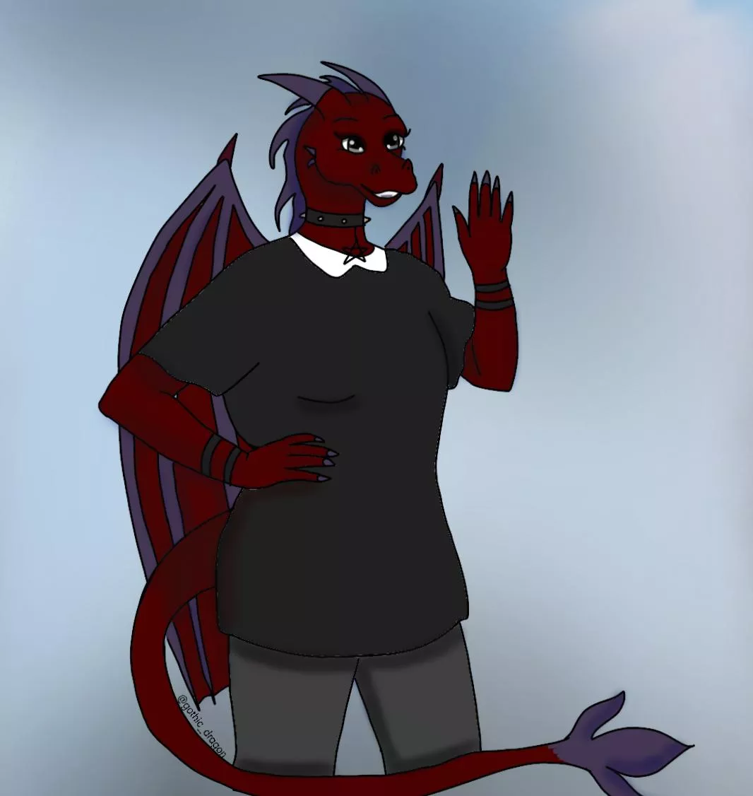 This is my sona, Kaida. Roast her please! Need some laughter :)