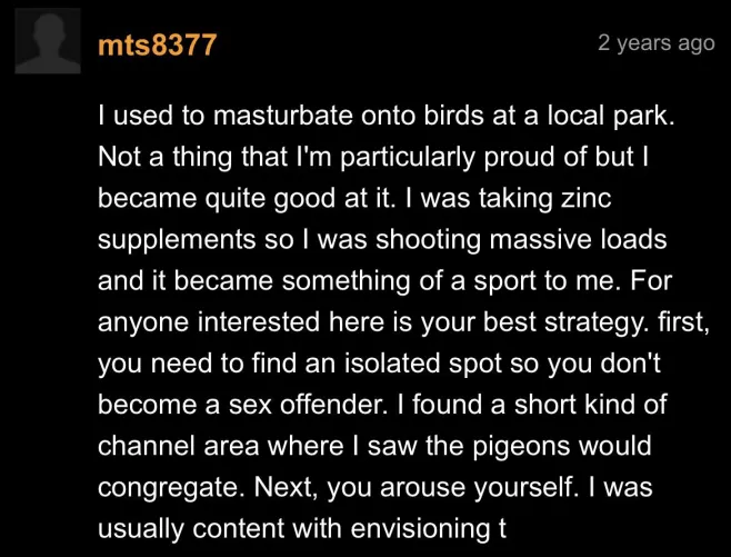 This is rather concerning