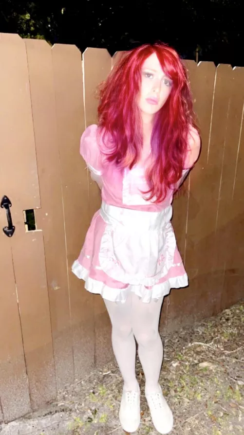 This picture was taken less than an hour after I ate my friends cum out of my girlfriend after they cucked me. She feminized me immediately afterwards and my life as a man is now officially over.