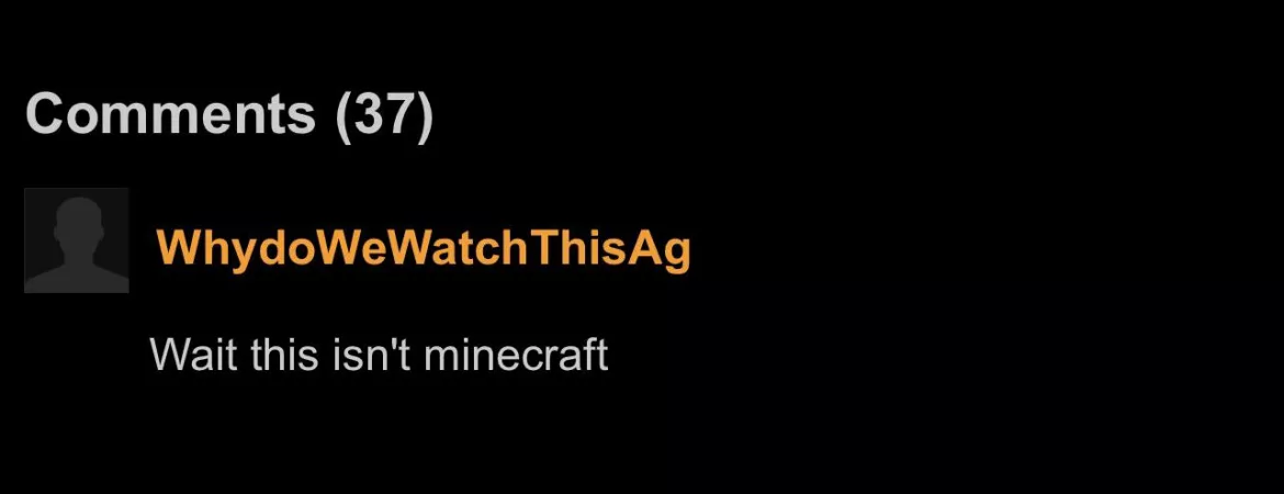 This villager lookin funny