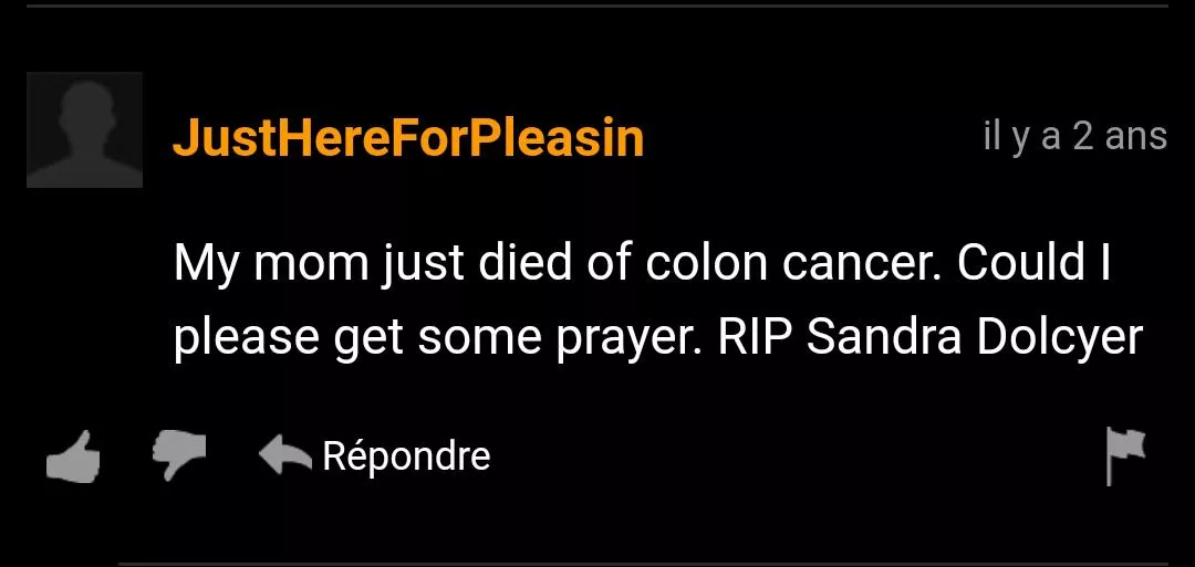 Thoughts and prayers for Sandra