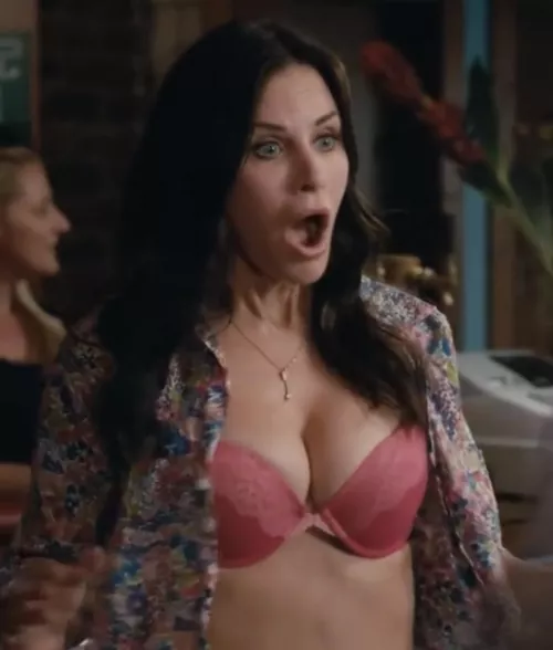 Throbbing for Courtney Cox