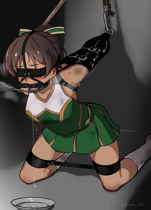 Tied and ready to be used