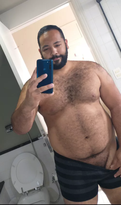 time to take a shower💦🐻