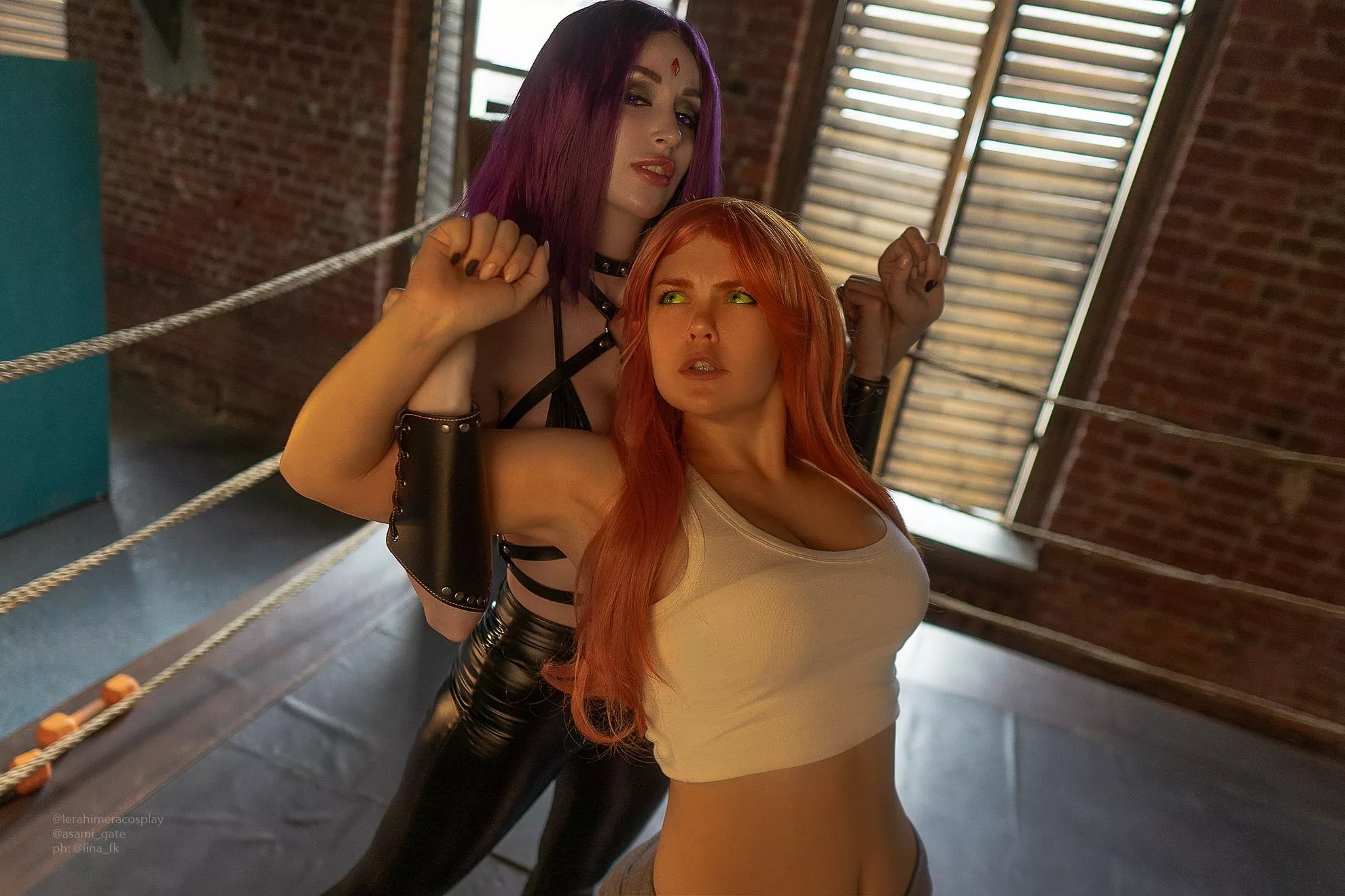 Titans of the Locker Room! Cosplayer Lera Himera and Asamigate