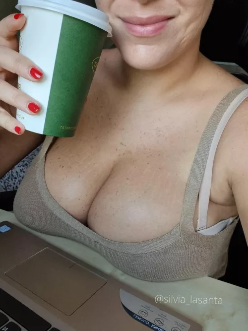 Titty Tuesday at the office 😏