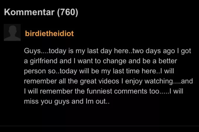 Today is my last day here… sure