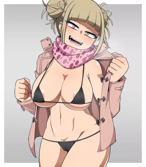 Toga: under the duffel coat [@fire_breath01]