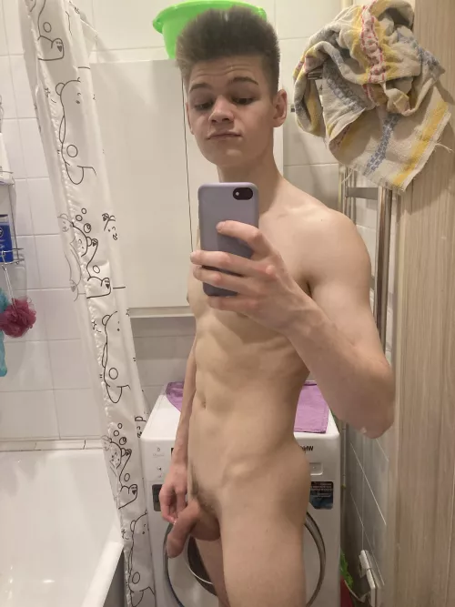 Took a picture after cumming a huge load on CB…