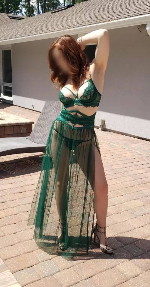 Took advantage o(f) some sun today