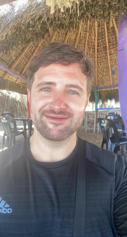 Took this on Zipolite Beach in Oaxaca, Mexico. I’m told I have ocean blue eyes?