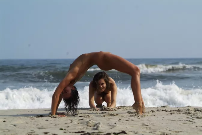 Train passing the tunnel