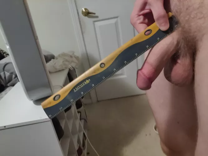 Tried to measure it lol Tried to measure it lol